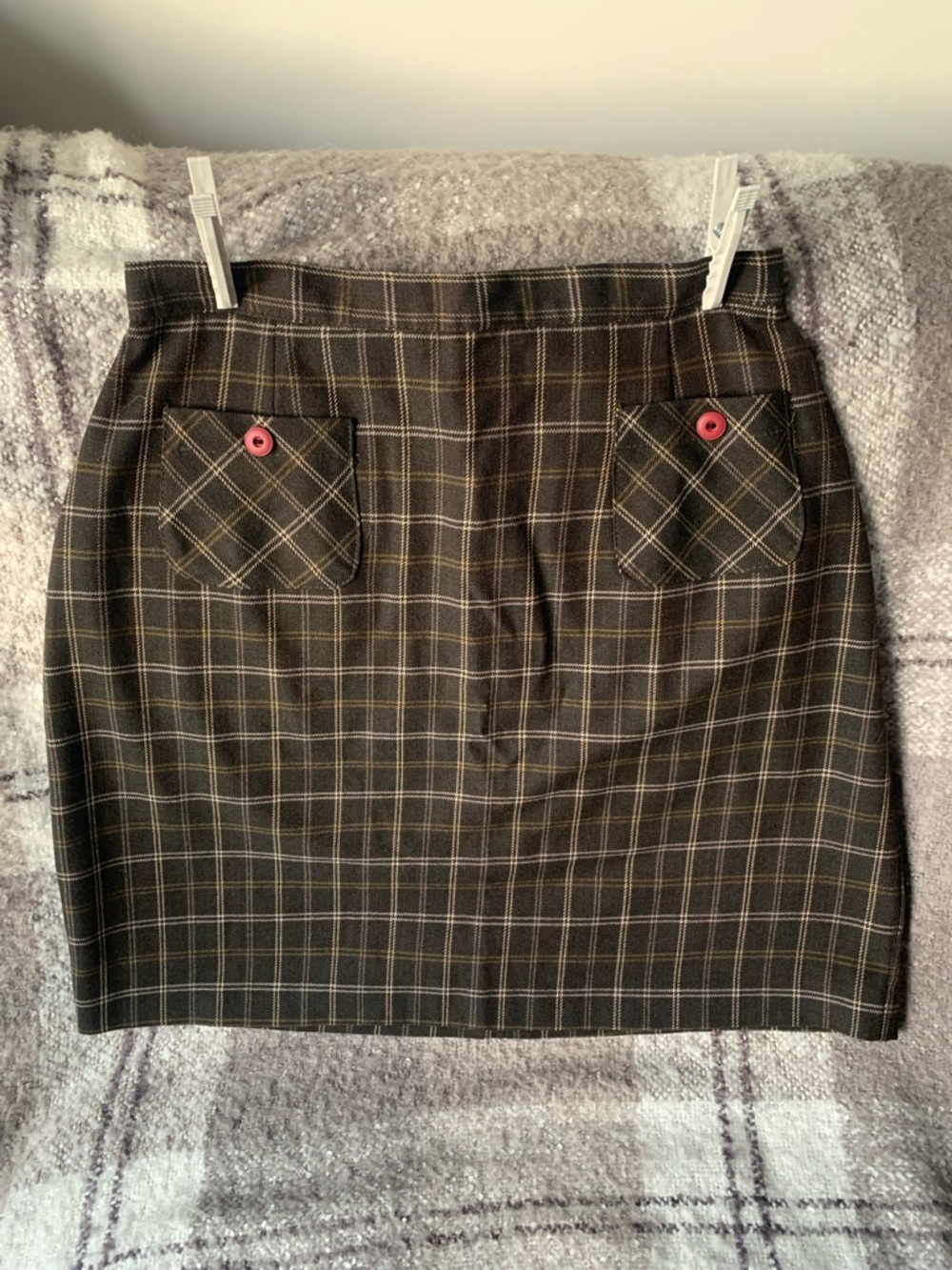 Plaid skirt